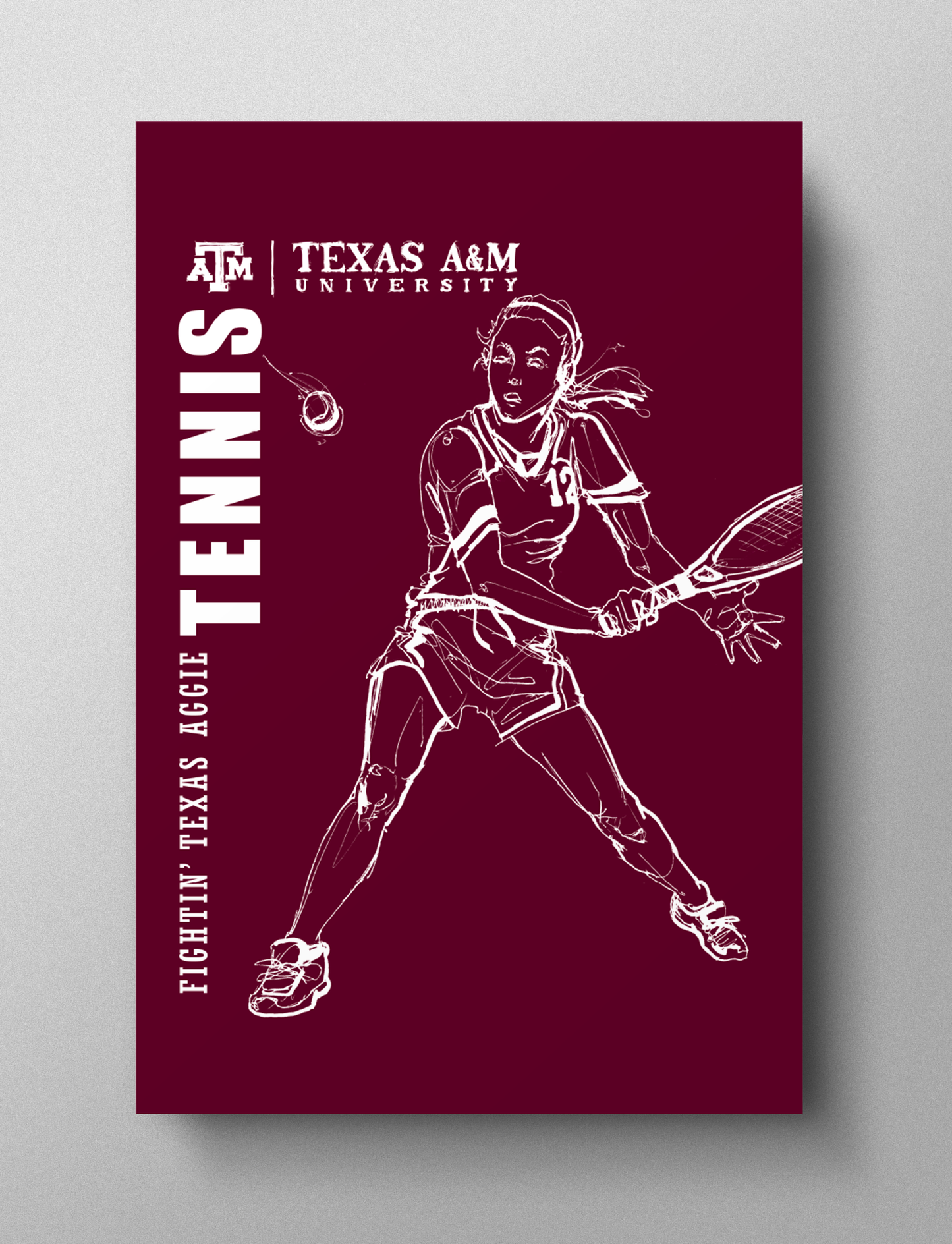 Tennis (W) Print